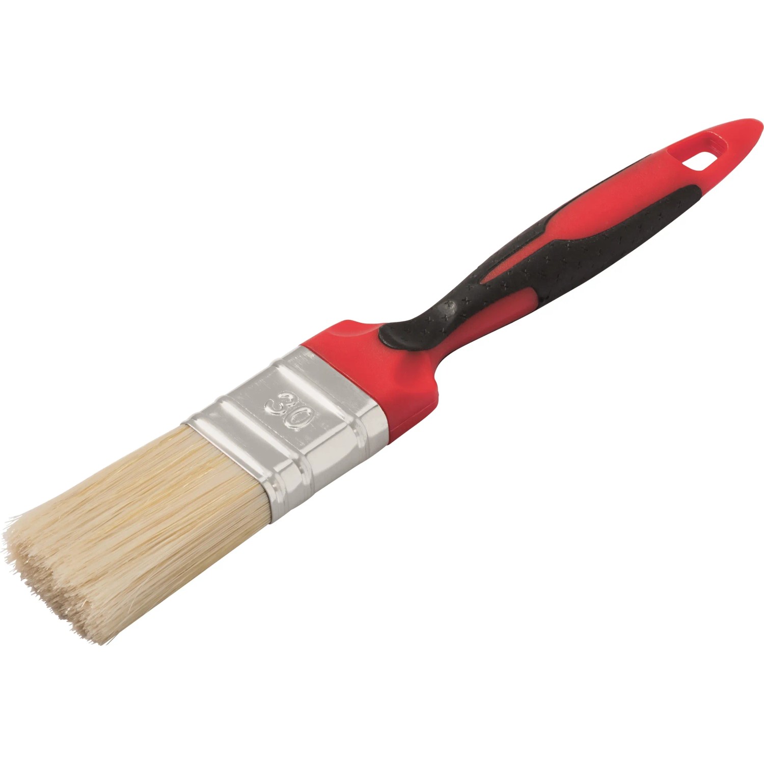 LUX-TOOLS Pędzel płaski do farb rozpuszczalnikowych 2K 30 mm