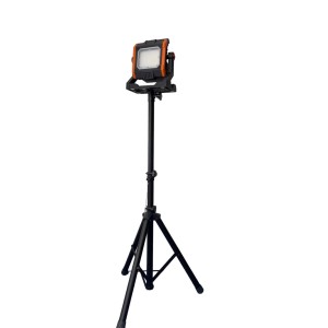 Germina Lampa robocza LEO na statywie 55W 6400K 6000lm IP54 czarna