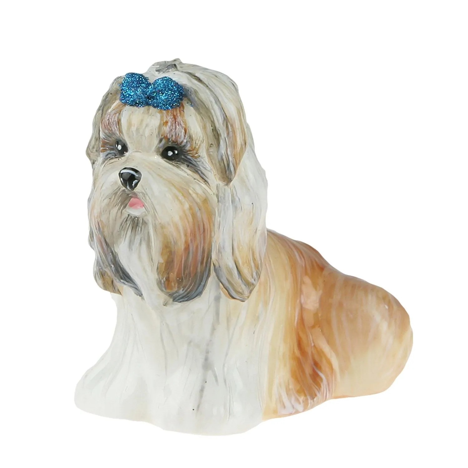 Bombka formowana Pies Yorkie - 6x7x4,5 cm