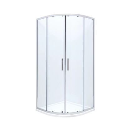 Roca Kabina półokrągła Town-N 80 chrom