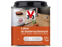 V33 Lakier do blatów kuchennych bezbarwny 0,5l