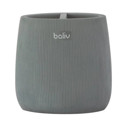 Baliv Pojemnik na szczoteczki niebiesko-szary