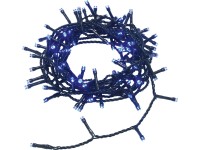 Lampki wew./zewn. 100 LED niebieskie