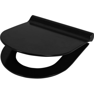 Czarna deska sedesowa t.b.t. z kategorii Deski sedesowe.