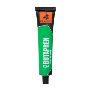 Tuba kleju Butapren, klej kontaktowy do różnych zastosowań.