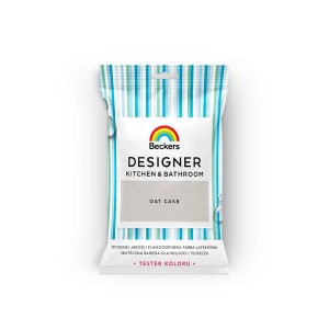 Próbka farby do łazienek Beckers Designer "Oat Cake".