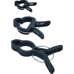 Zestaw 20 klipsów do roślin w różnych rozmiarach do stabilizacji roślin w ogrodzie.