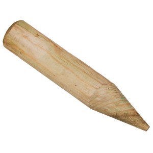 Drewniany słupek do obrzeży rabat, palisady lub jako słupek ogrodzeniowy