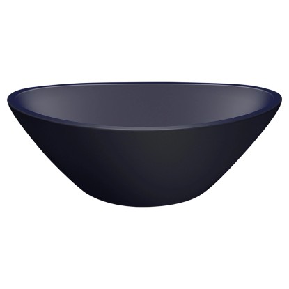 Kuchinox Umywalka Vela owalna granitowa granat 34x20x13