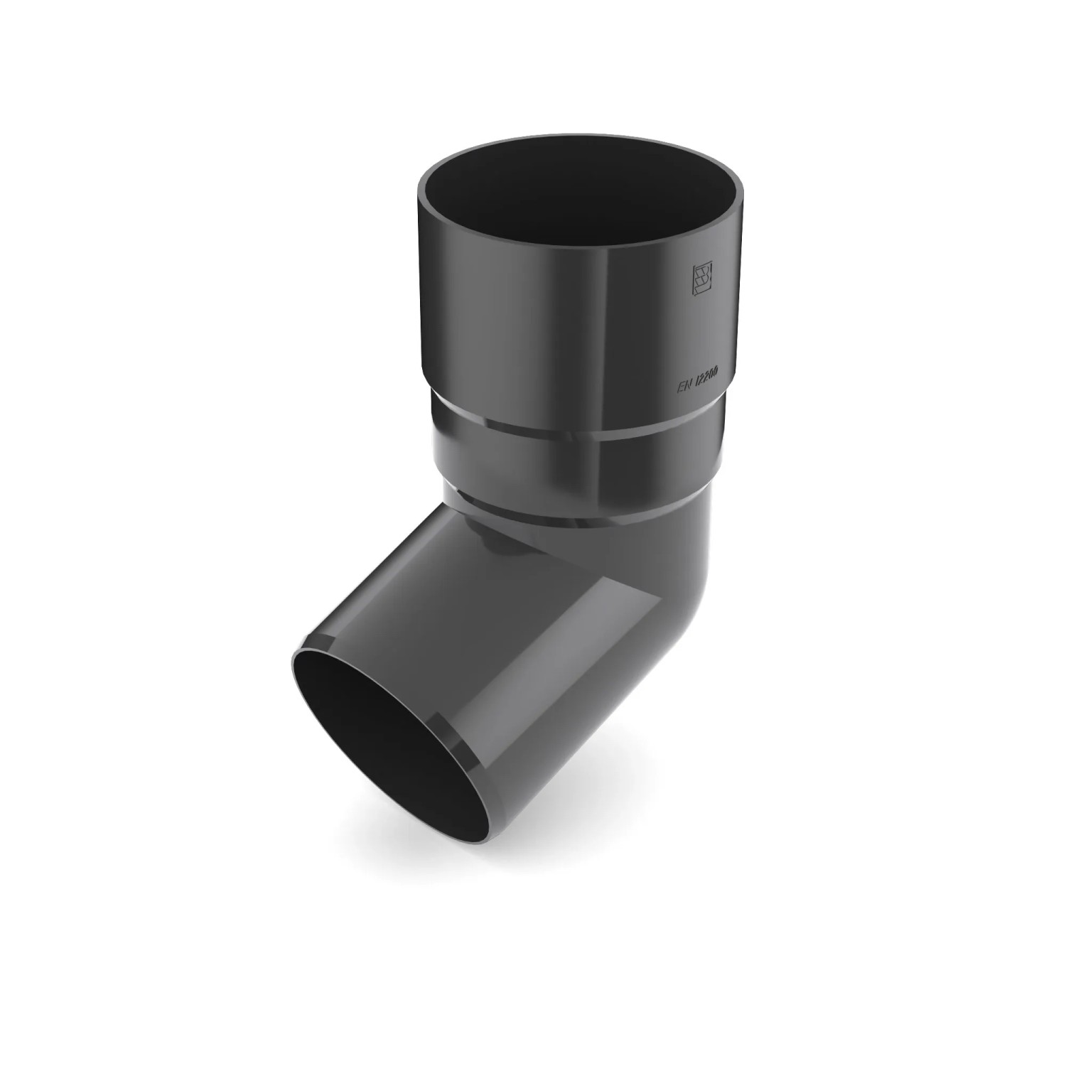 Bryza Kolano 90 mm PVC grafit
