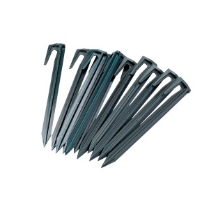 Haczyki Gardena, zestaw 100 szt., do mocowania przewodów ograniczających dla robotów koszących.