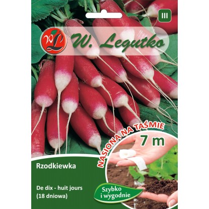 Rzodkiew Dedix-huit taśma - 7 m