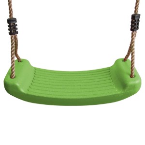 4IQ Siedzisko huśtawki regulowane limonkowe 9 x 42 x 17 cm