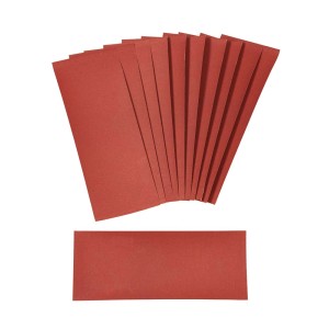 Paski ścierne LUX Classic K240, 10 sztuk nieperforowanych arkuszy ściernych do szlifierek oscylacyjnych.