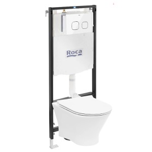 t.b.t. Zestaw WC ze spłuczką podtynkową i toaletą ceramiczną