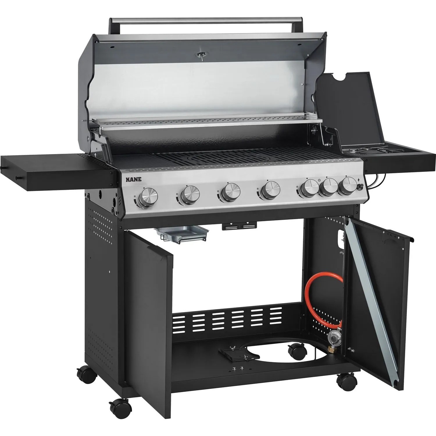 Jamestown Grill gazowy KANE 6+1-palnikowy 21,0 kW_7