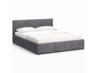 Łóżko tapicerowane Nela 160 x 200 grafitowe Łóżko tapicerowane Nela 160 x 200 grafitowe