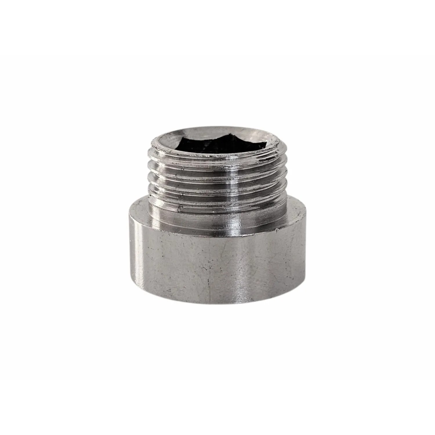 Fluvius Przedłużka GW/GZ chrom 1/2" x 10mm