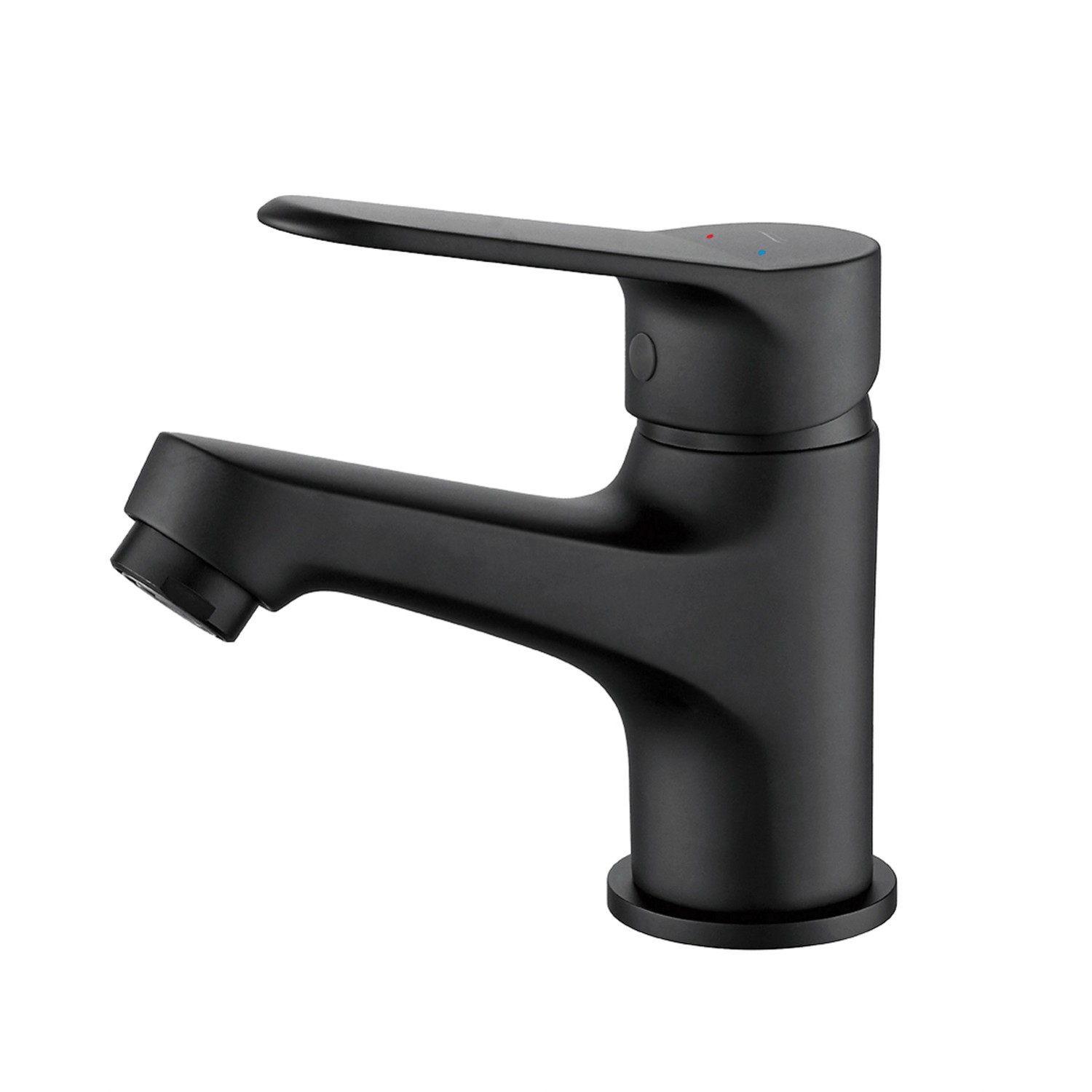 Kuchinox Bateria umywalkowa stojąca z korkiem Atez czarna