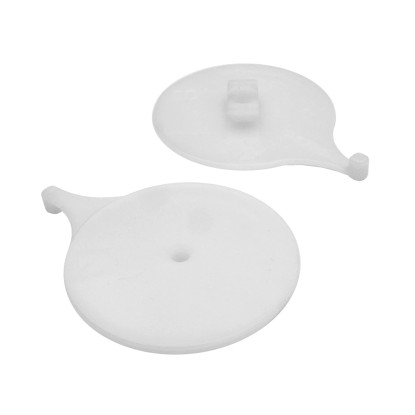 Gardinia Uchwyt do szyny aluminiowej 2-torowej biały