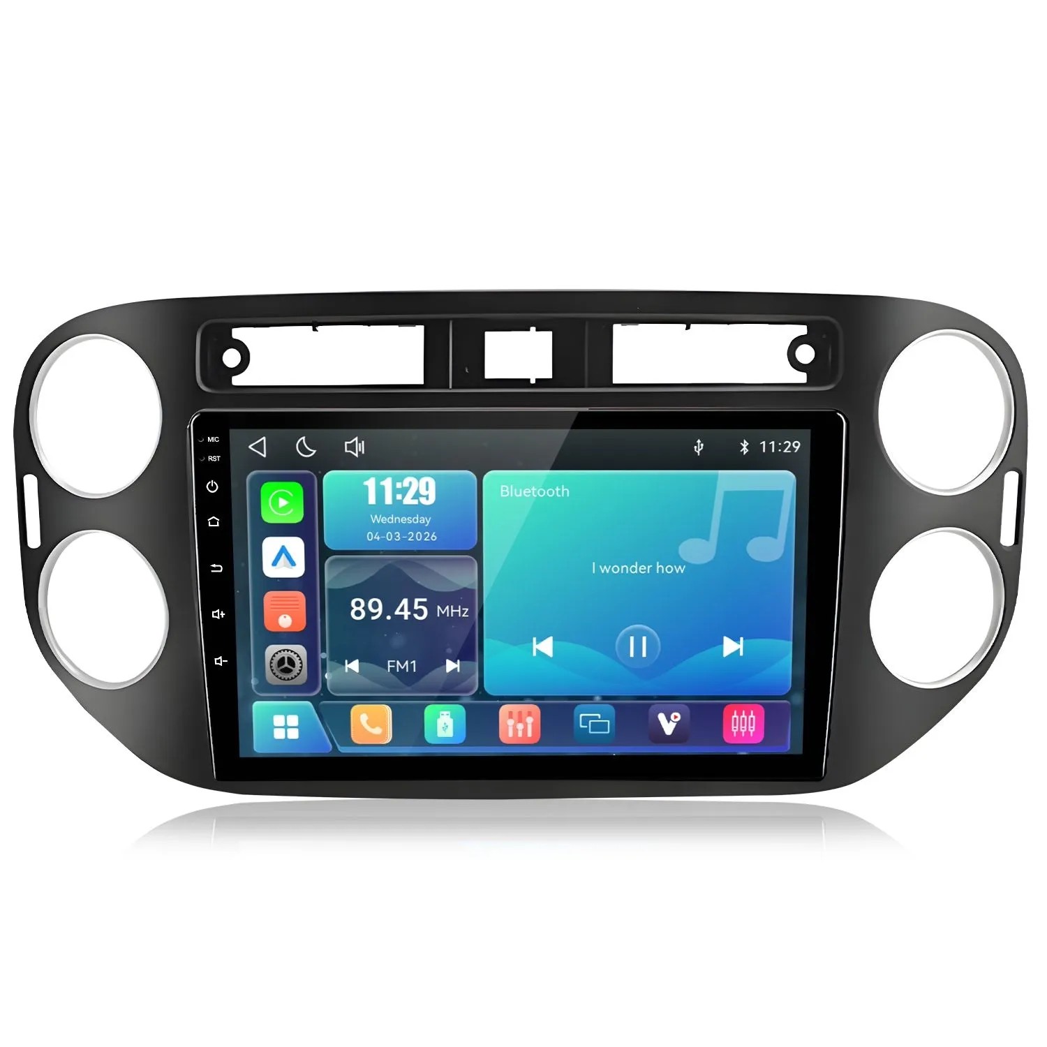 Junsun Radio Samochodowe Do VW Tiguan 2007-2016 Linux