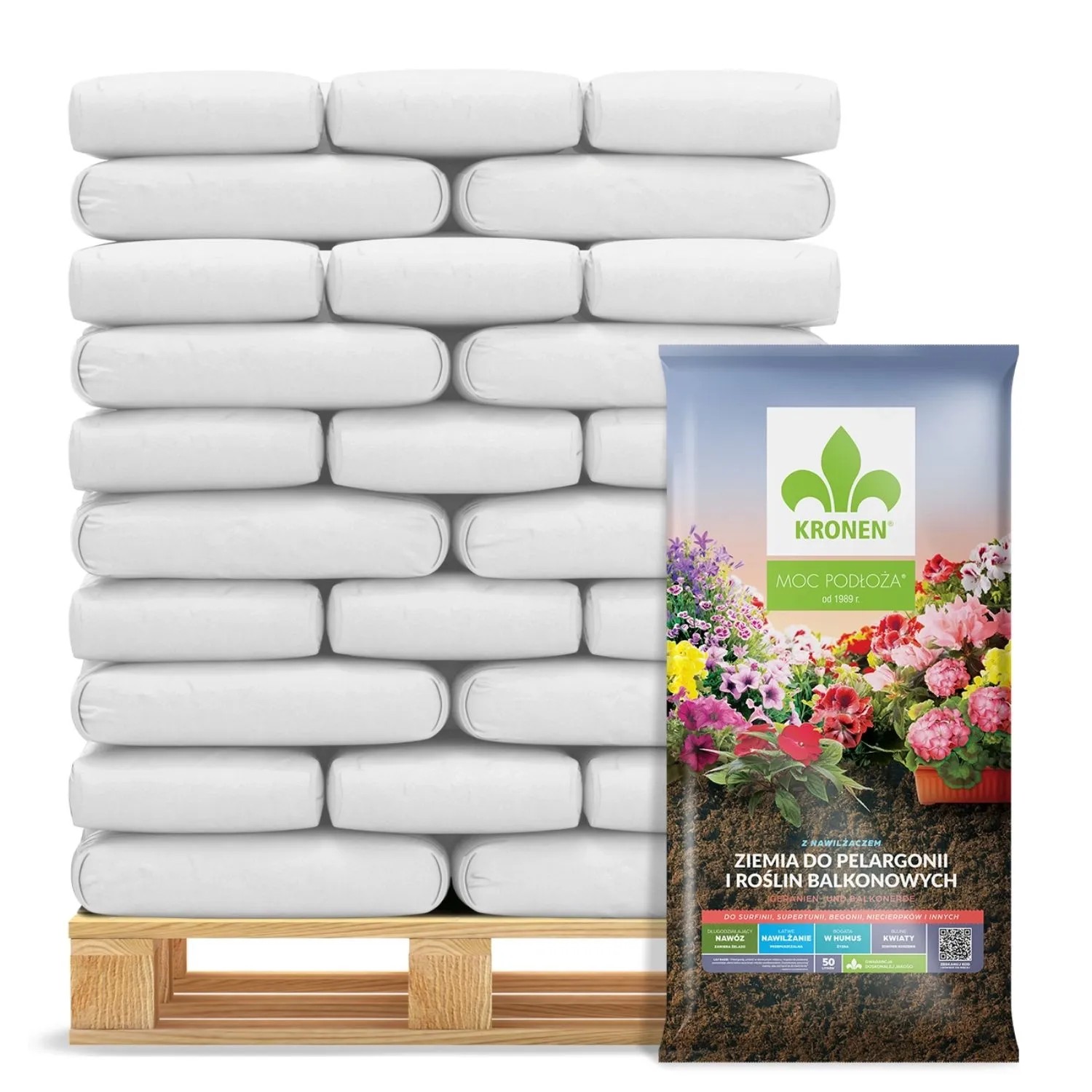 Kronen Podłoże do pelargonii - 51 x 50 l