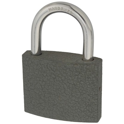 Kłódka pałąkowa hartowana KŻT 75 mm żeliwna