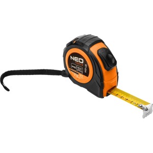 Neo Tools Miara zwijana stalowa 25 mm x 7,5 m