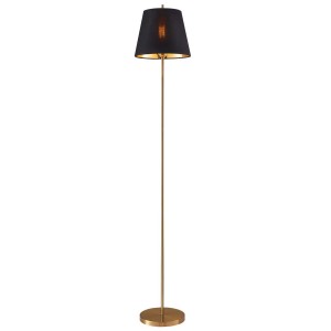 Goldlux Lampa podłogowa ELENA 1xE27 max. 20W czarno-złota