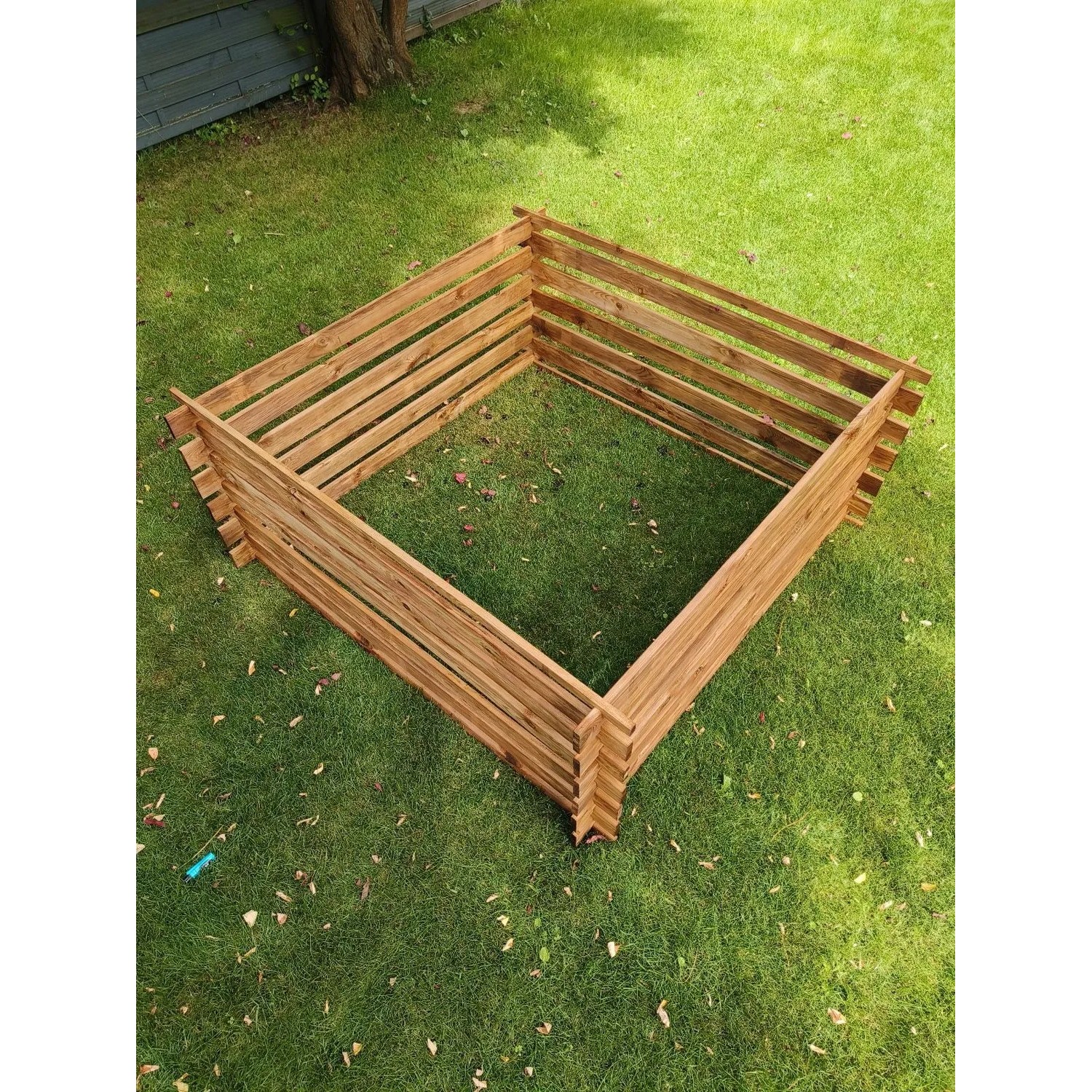 Werth-Holz Kompostownik drewniany - 140x140x60 cm_2