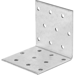 Ocynkowany kątownik 60x60x50 mm, zestaw 20 sztuk do konstrukcji drewnianych.