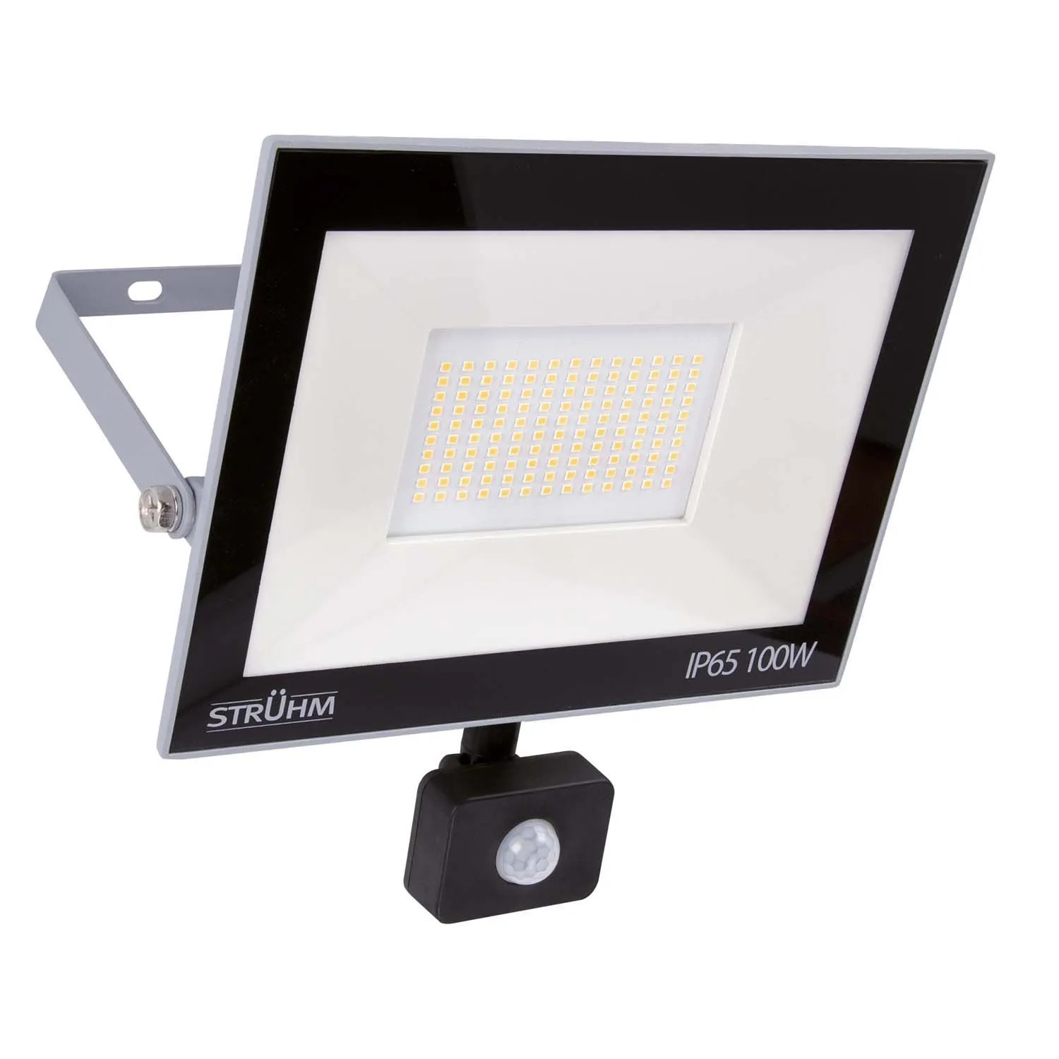 Struhm Naświetlacz z czuj. ruchu KROMA LED S 100W 4200K 8280lm IP65 szary