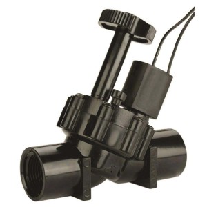 Czarny zawór do nawadniania podziemnego. t.b.t.