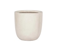 Donica ceramiczna Preto biała - 51 x 50 cm Donica ceramiczna Preto biała - 51 x 50 cm