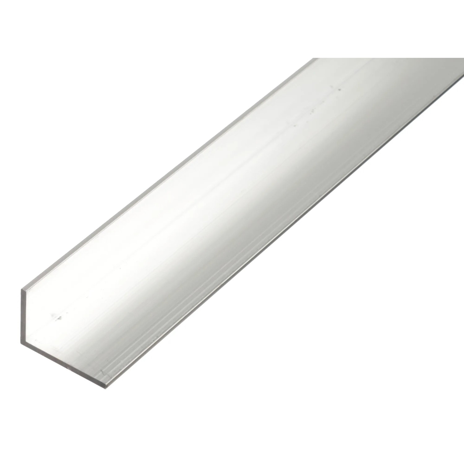 GAH Alberts Profil kątowy aluminiowy surowy 50 mm x 20 mm x 1000 mm