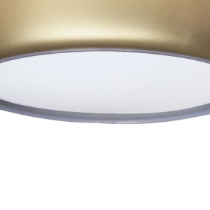 MiLAGRO Plafon LED GEA z pilotem 36W 3000-6000K 2520lm złoty