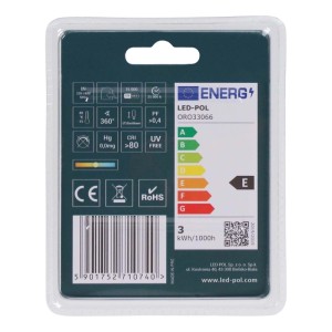 ORO Żarówka LED świeczka mini E14 2,7W 4000K 300lm
