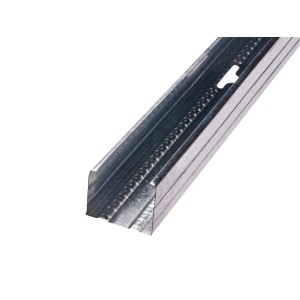 Zbliżenie profilu ramy metalowej t.b.t. do konstrukcji suchej zabudowy.