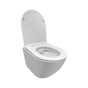 Miska WC Berg wisząca bezkołnierzowa z deską wolnoopadającą