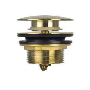 Złoty odpływ umywalkowy, część kategorii syfonów.