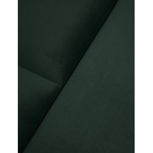 Zbliżenie ciemnozielonego panelu ściennego t.b.t.