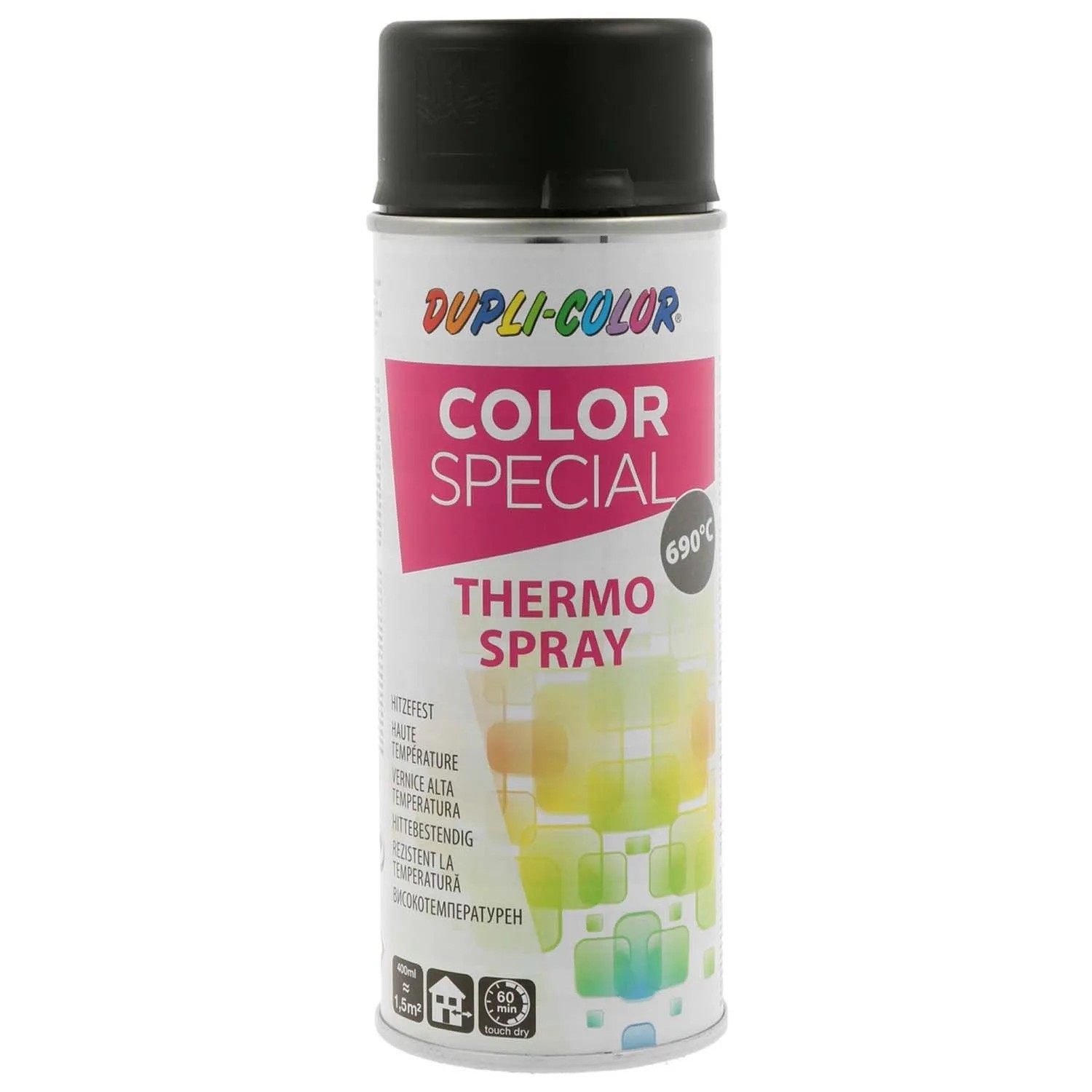 Dupli-Color Farba żaroodporna ColorSpray czarna do 690°C 400 ml