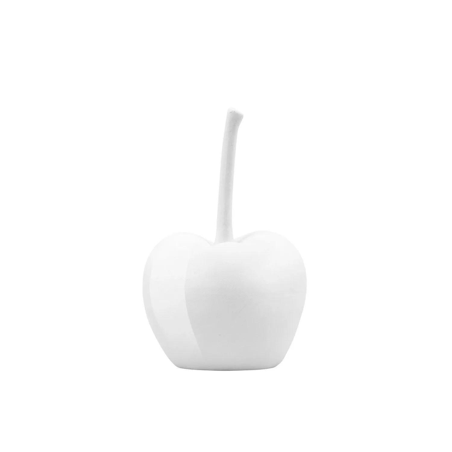Figurka Jabłko biały wys. 23 cm
