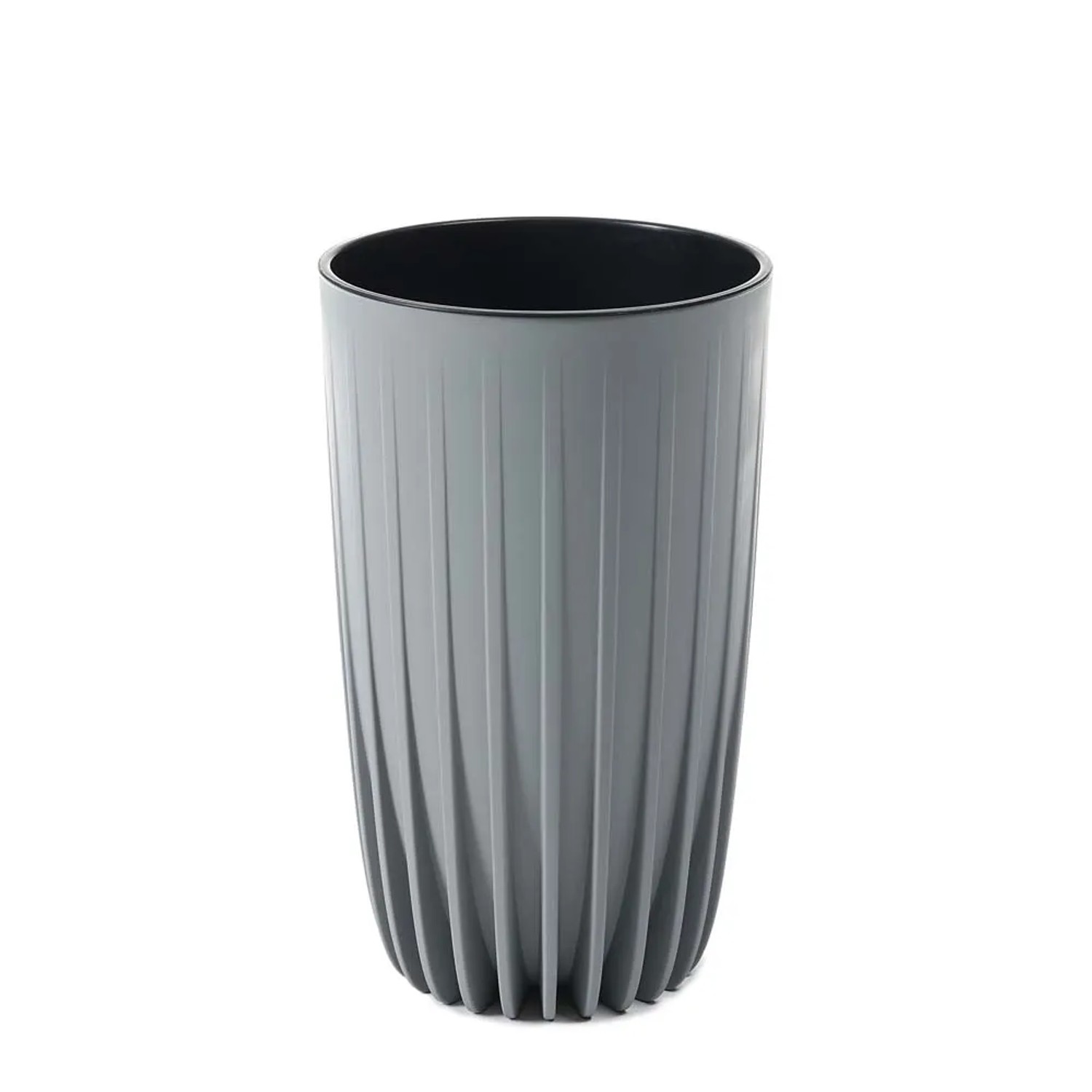Donica Mira wysoka szary - śr. 25 cm