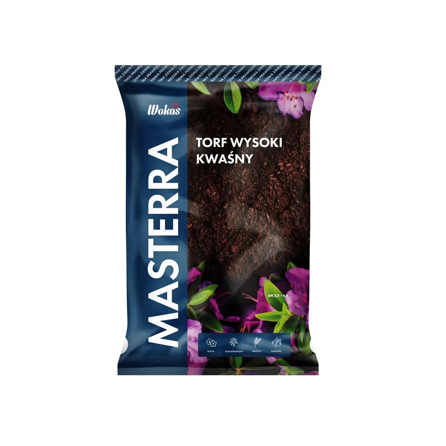 Wokas Torf kwaśny MASTERRA 80L