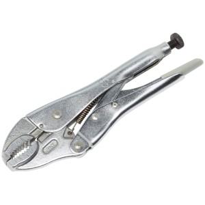 Zaciskarka LUX Gripzange 175 mm Comfort ze stali chromowo-wanadowej, chromowana.