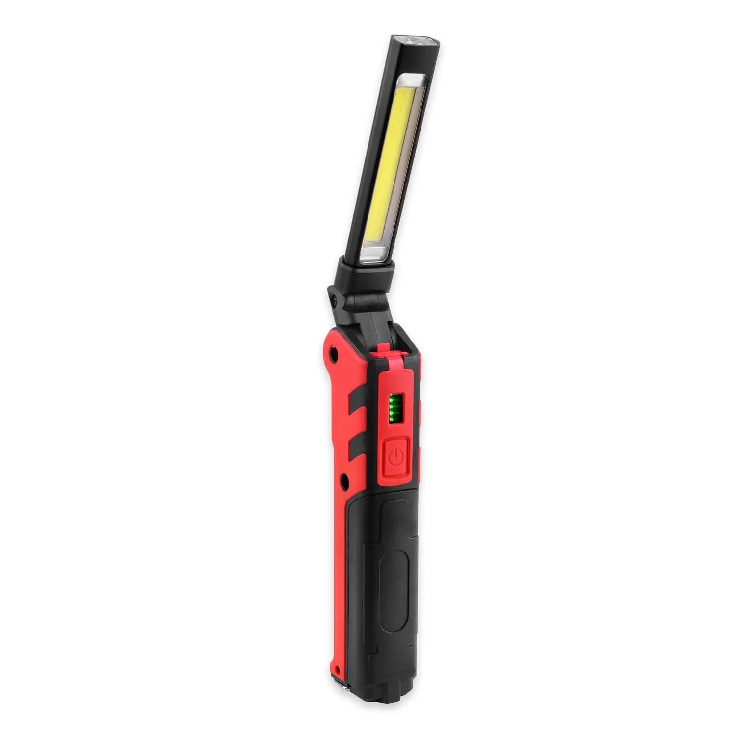 Germina Latarka warsztatowa ładowalna RED COB+LED 5500K 150+360lm IP44 powerbank