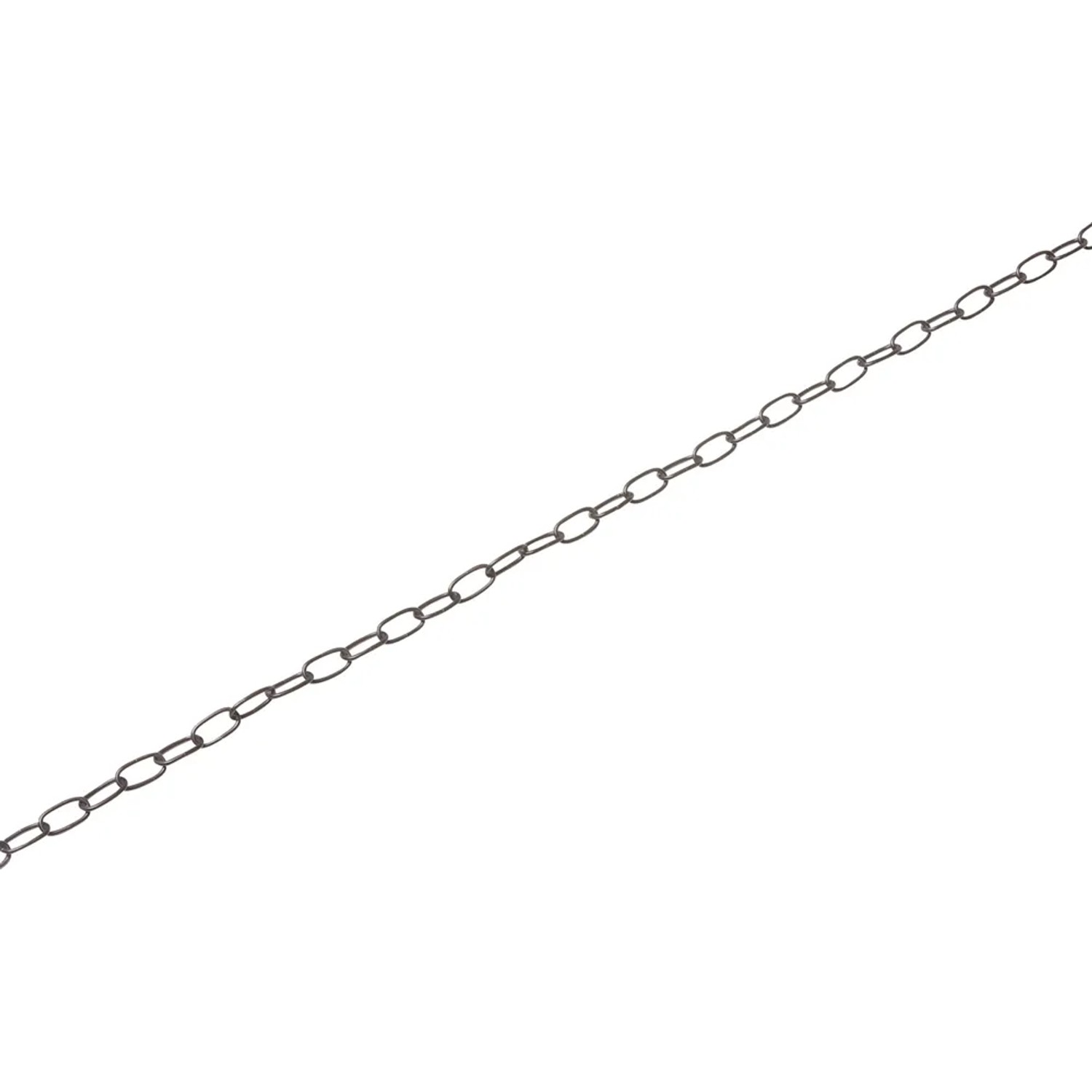 LUX-TOOLS Łańcuch dekoracyjny czarny 2mm 2m