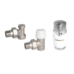 t.b.t. do instalacji grzewczych: głowica termostatyczna i zawory w zestawie.