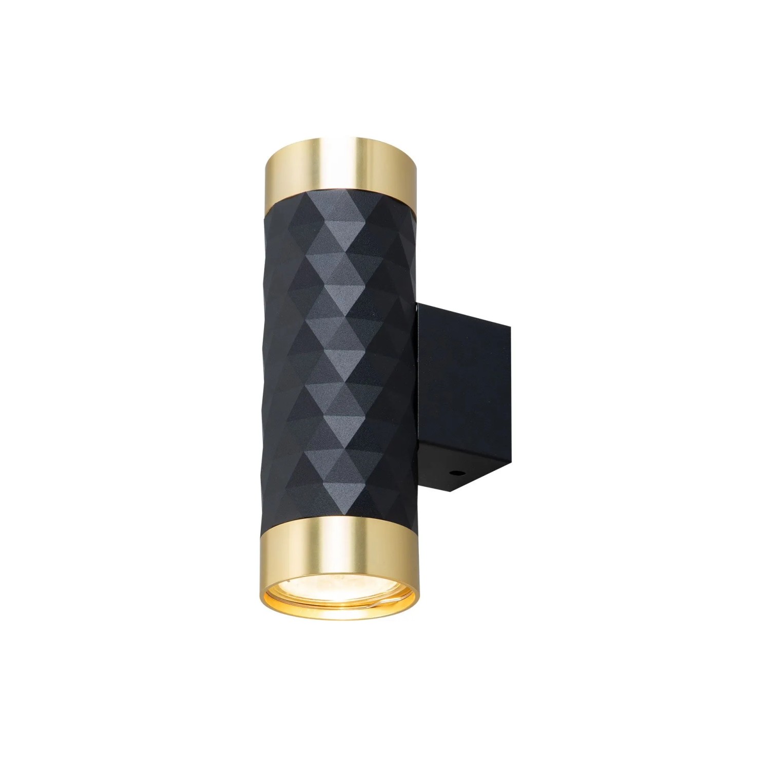 DPM Lampa punktowa ścienna GLAMOUR DUO 1xGU10 max. 35W czarna